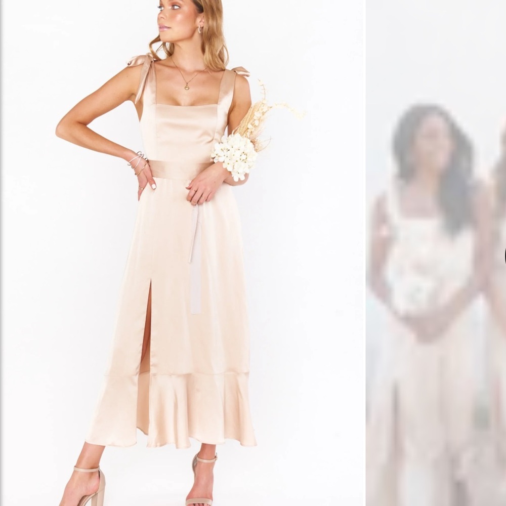 Show Me Your Mumu Luxe Satin Dress